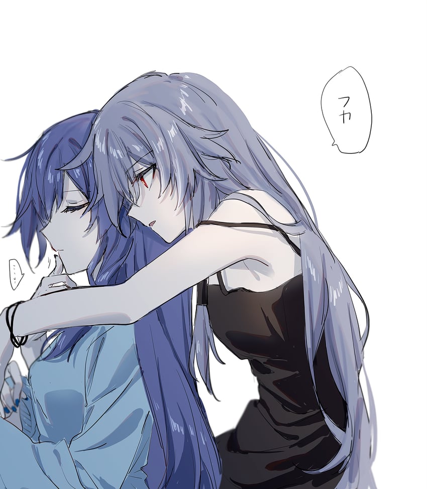 fu hua and herrscher of sentience (honkai and 1 more) drawn by vx7bj