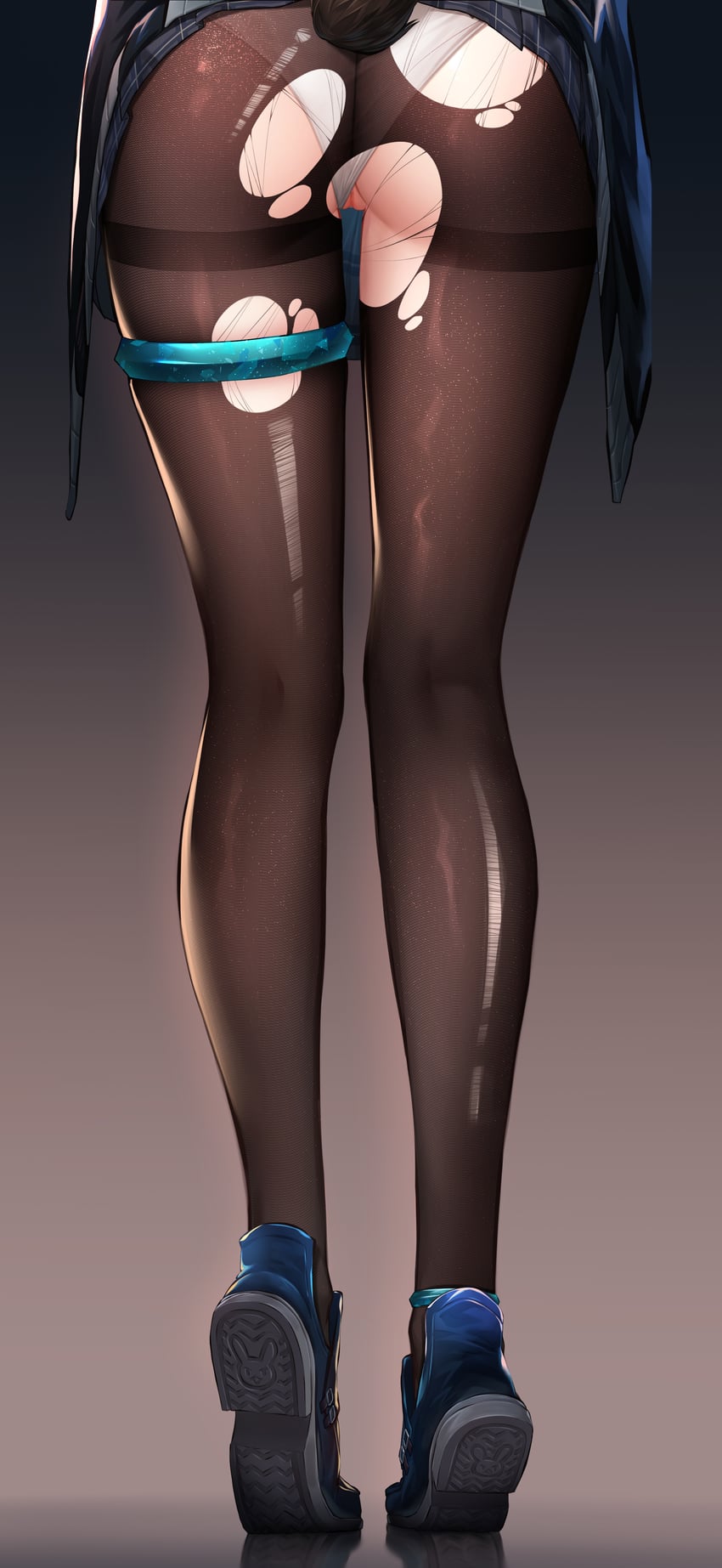 amiya (arknights) drawn by ten_no_hoshi
