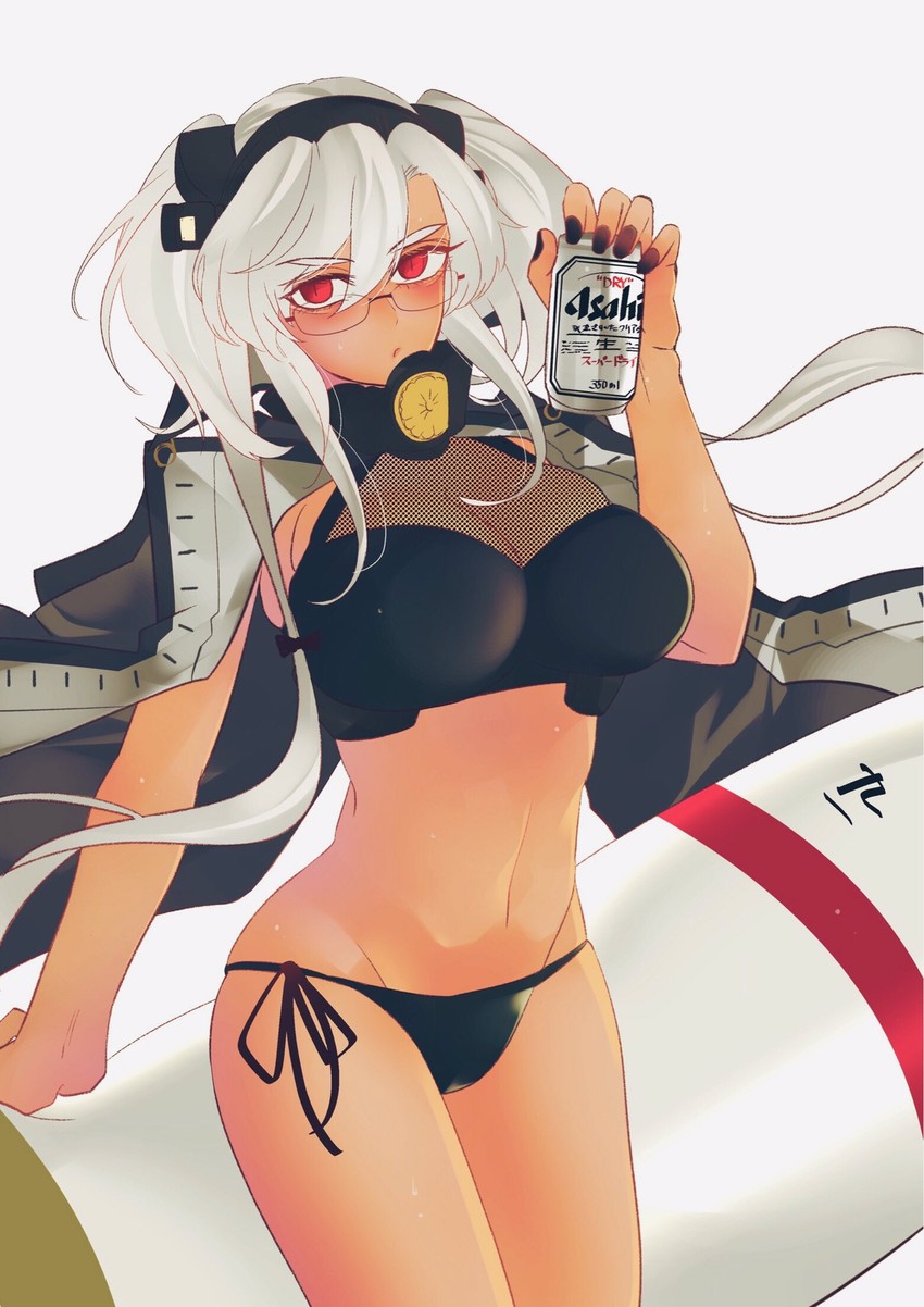 musashi and musashi kai ni (kantai collection) drawn by anno88888