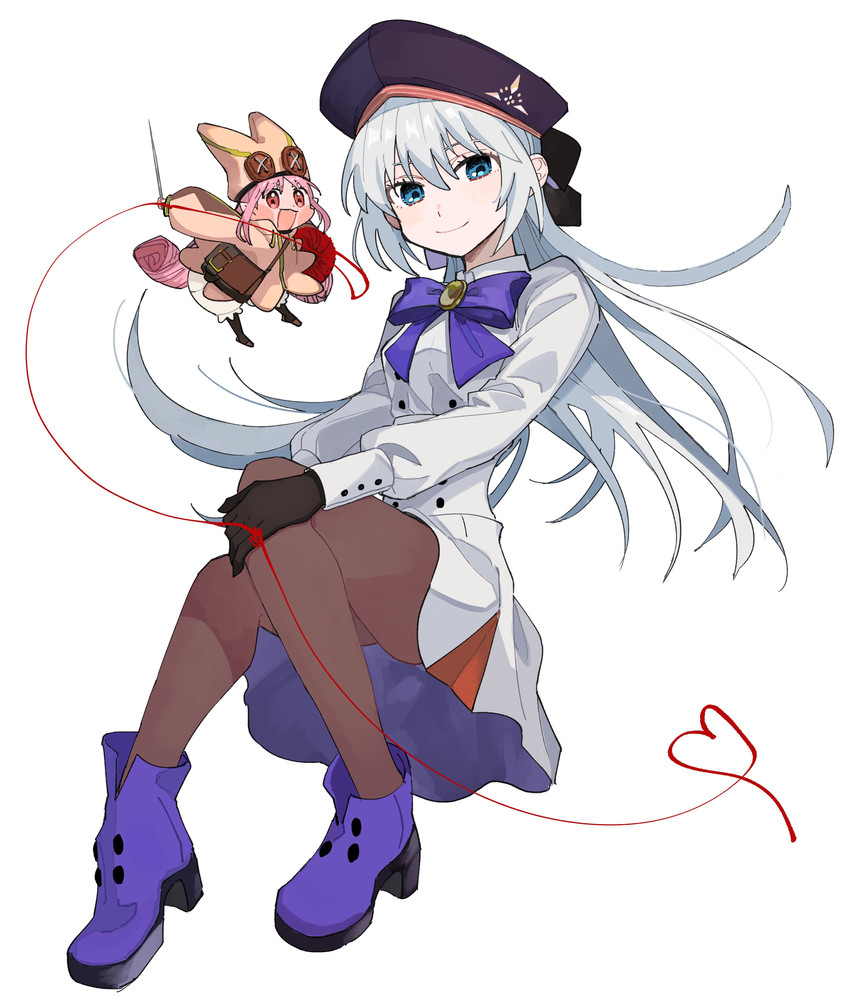 morgan le fay, aesc, and habetrot (fate and 1 more) drawn by nagato_won
