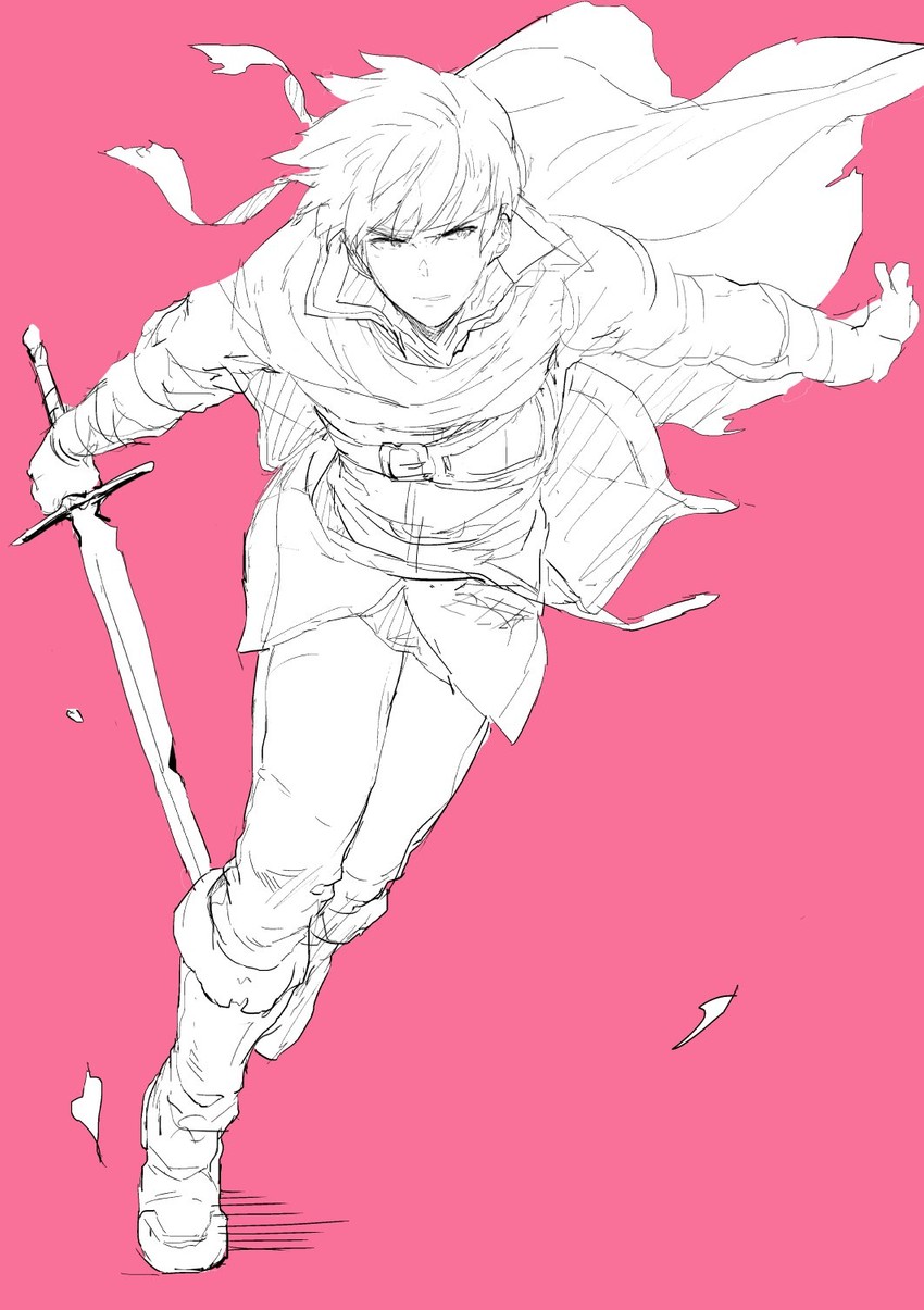 ike (fire emblem and 2 more) drawn by messatsu_tan