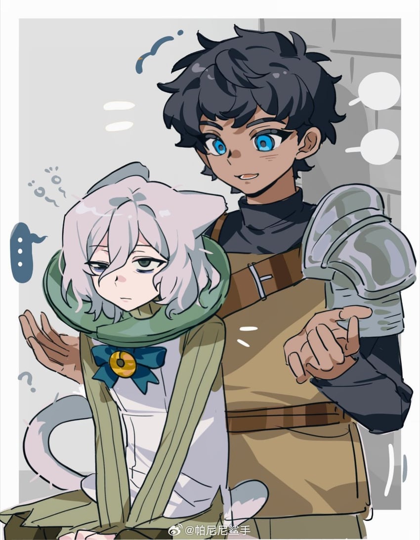 mithrun and kabru (dungeon meshi) drawn by panini_sha_shou