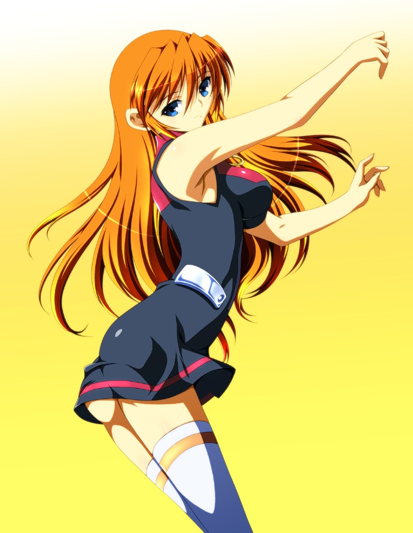 teana lanster (lyrical nanoha and 1 more) drawn by ka2