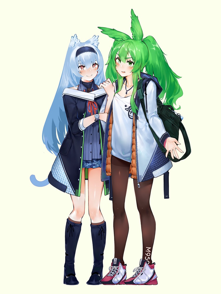 thunder and m950a (girls' frontline) drawn by mania_(fd6060_60)