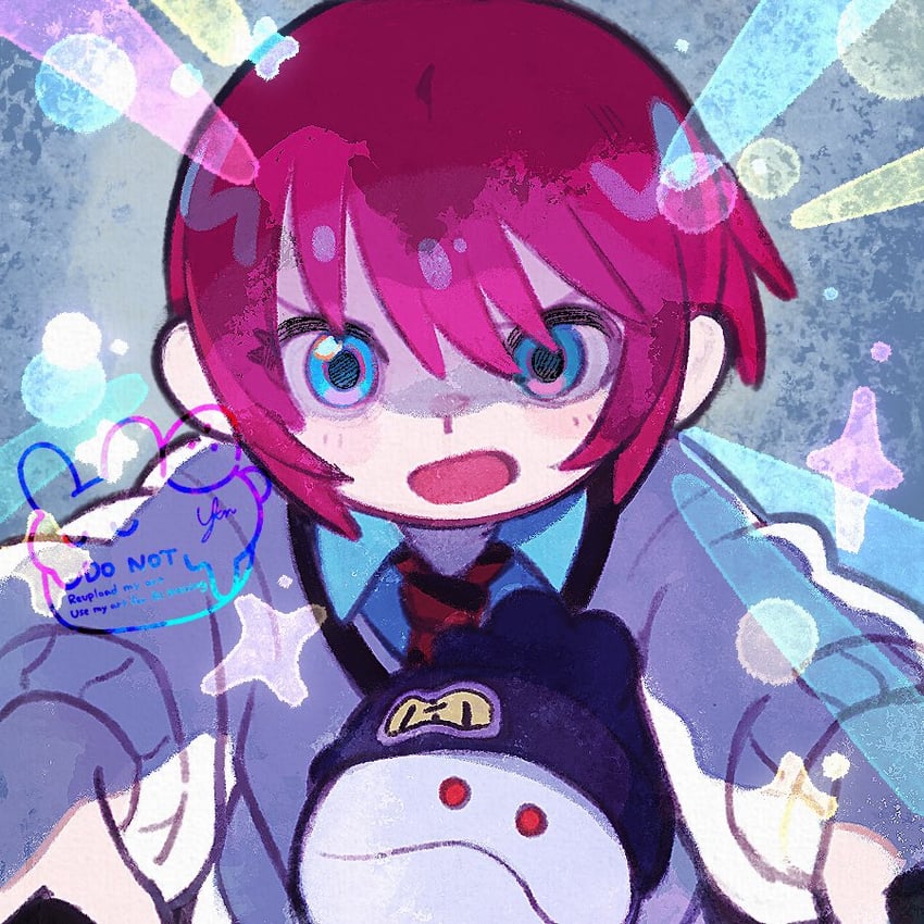 amate yuzuriha and haro (gundam and 1 more) drawn by yknsugar