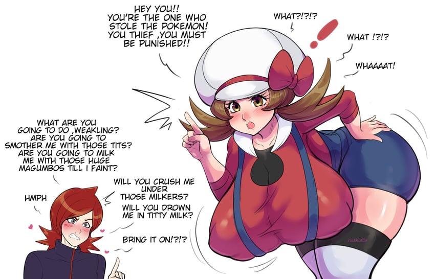 lyra and silver (pokemon and 1 more) drawn by pinkkoffin