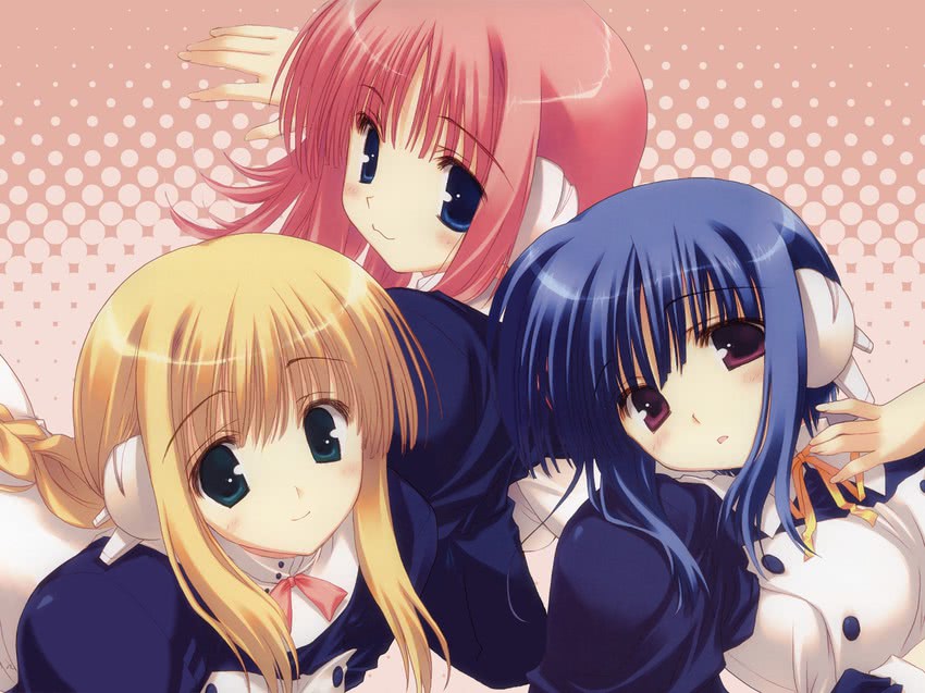 ilfa, silfa, and milfa (to heart and 2 more) drawn by mitsumi_misato