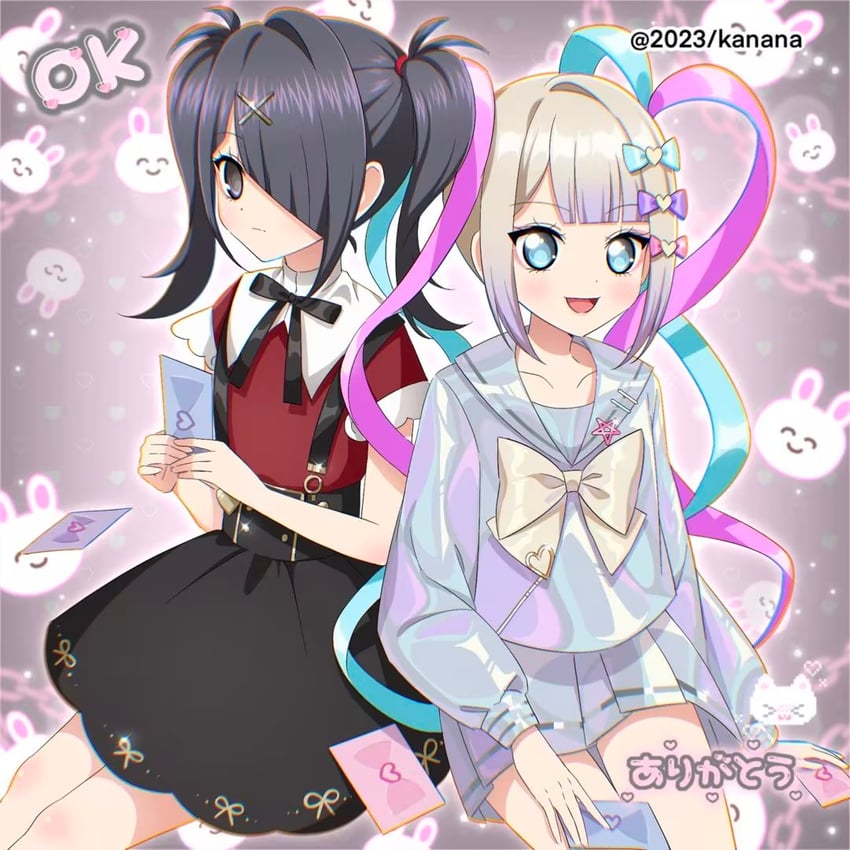 chouzetsusaikawa tenshi-chan and ame-chan (pretty series and 2 more) drawn by jingshenquan