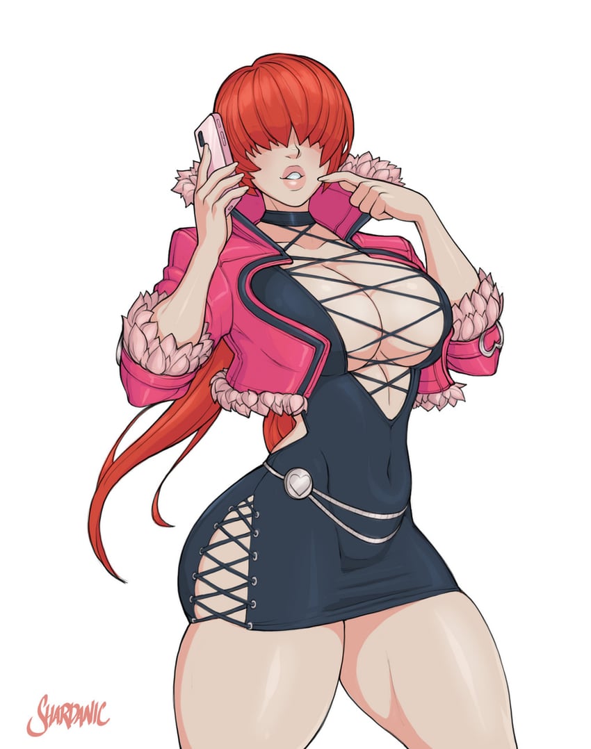 shermie (the king of fighters and 1 more) drawn by shardanic