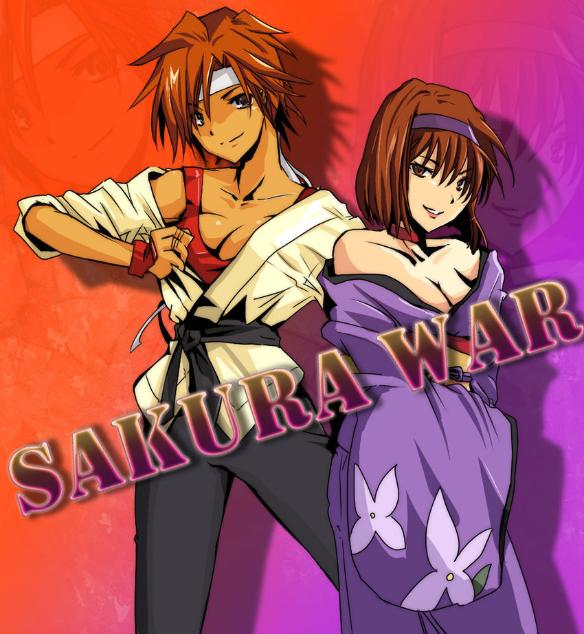 kanzaki sumire and kirishima kanna (sakura taisen) drawn by sakayume