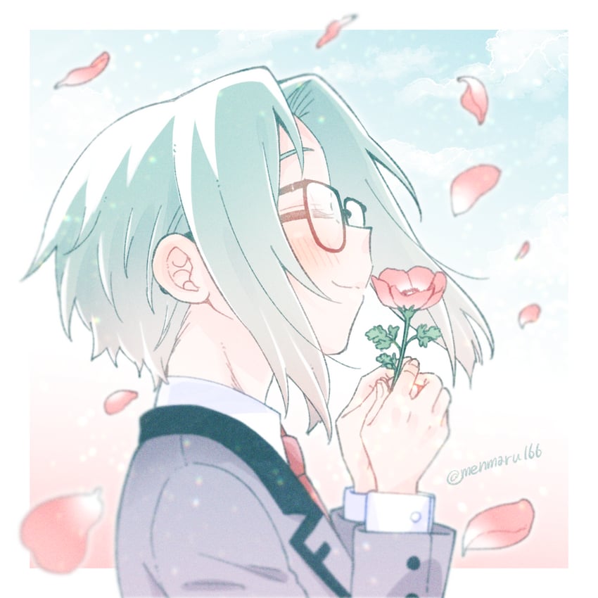morimura sakuya (tokimeki memorial and 2 more) drawn by menmau166