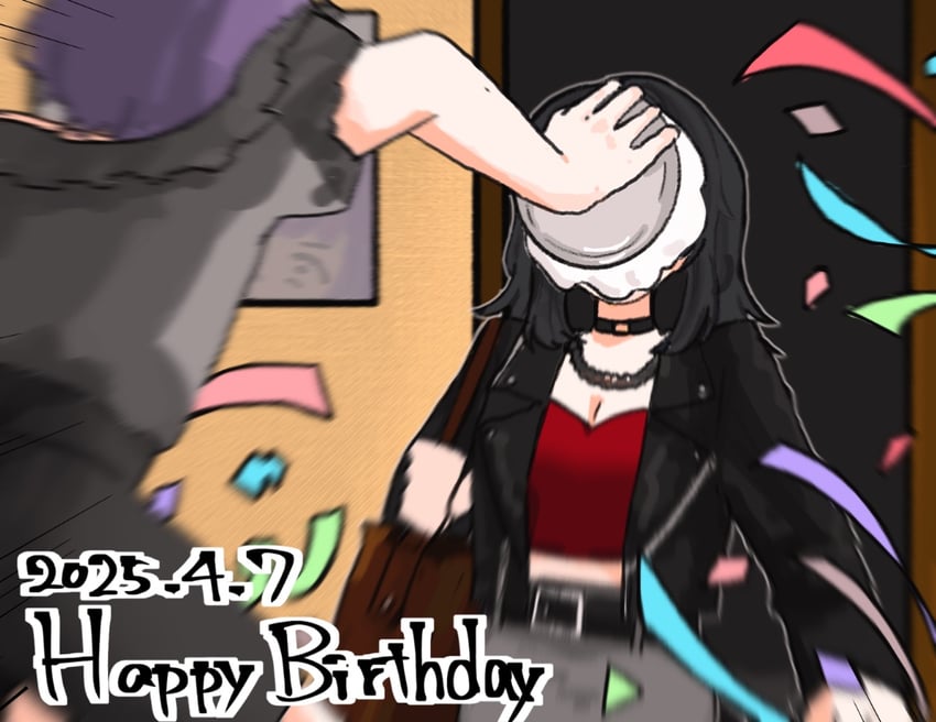 yahata umiri and yuutenji nyamu (bang dream! and 1 more) drawn by yachiboka