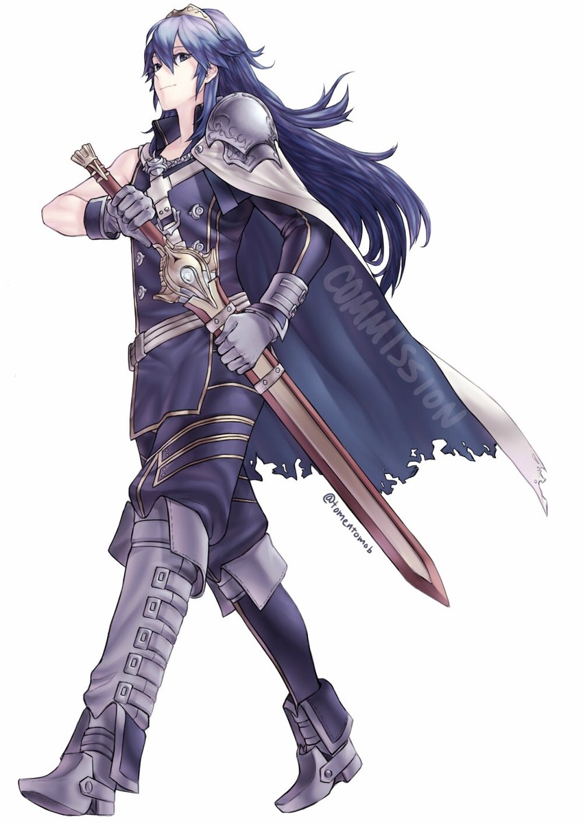 lucina and chrom (fire emblem and 1 more) drawn by tomentomob