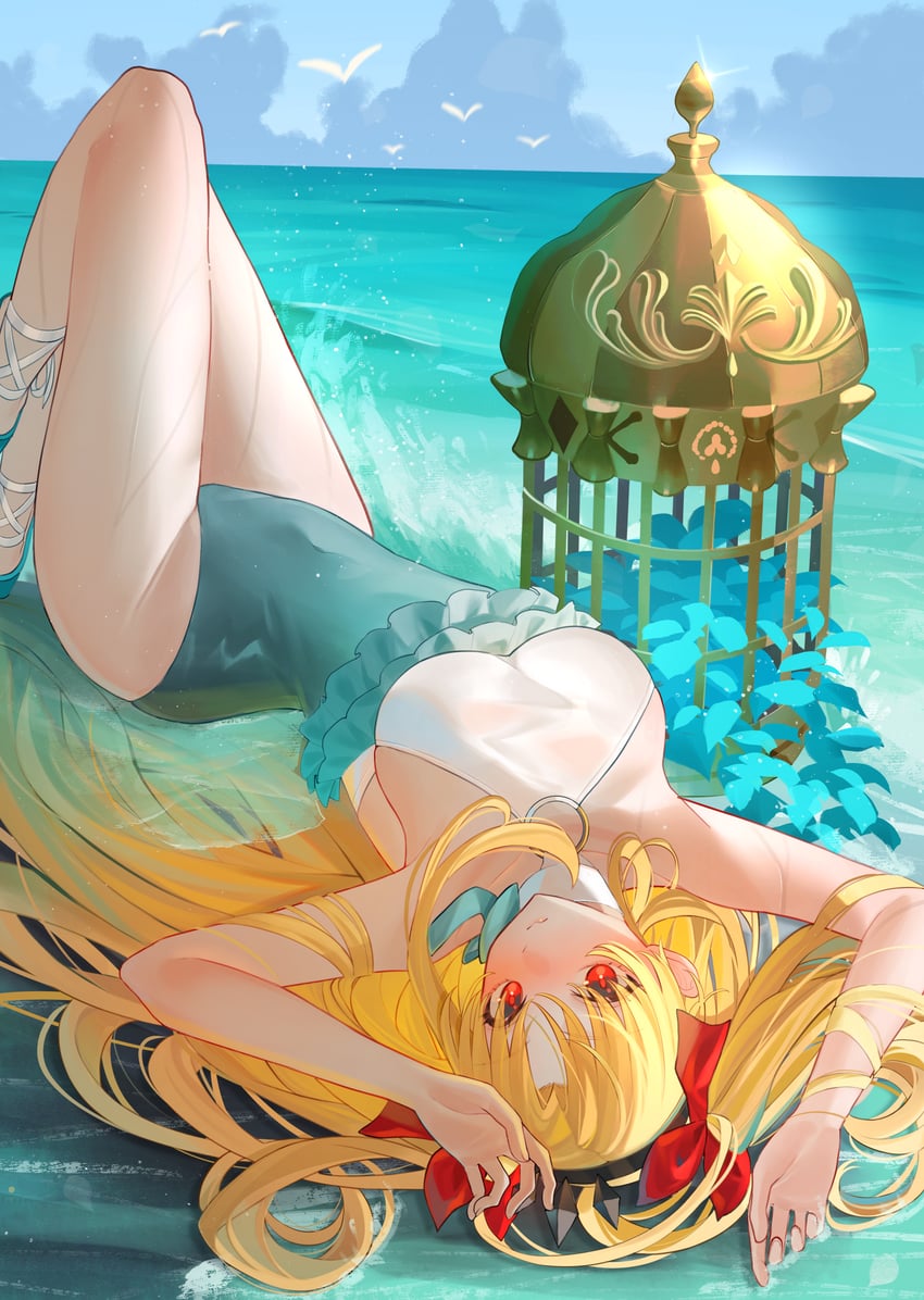 ereshkigal and space ereshkigal (fate and 1 more) drawn by light_(nightty45)
