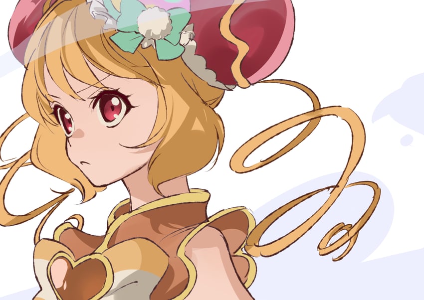 hanamichi ran and cure yum-yum (precure and 1 more) drawn by shipu_(gassyumaron)