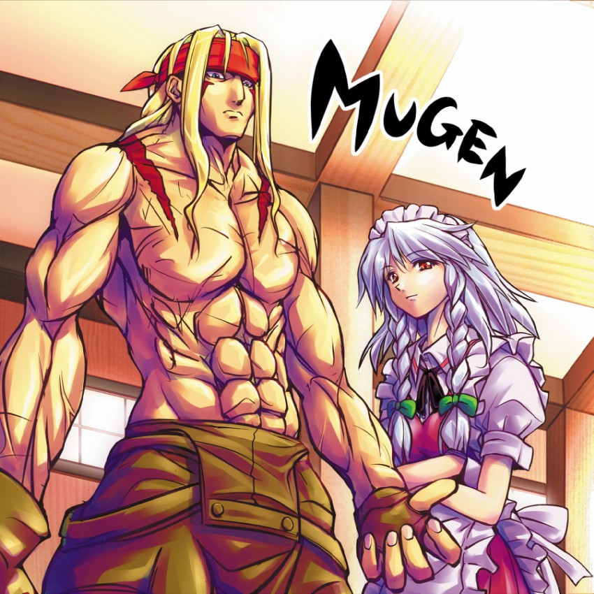 izayoi sakuya and alex (touhou and 2 more) drawn by shirosa