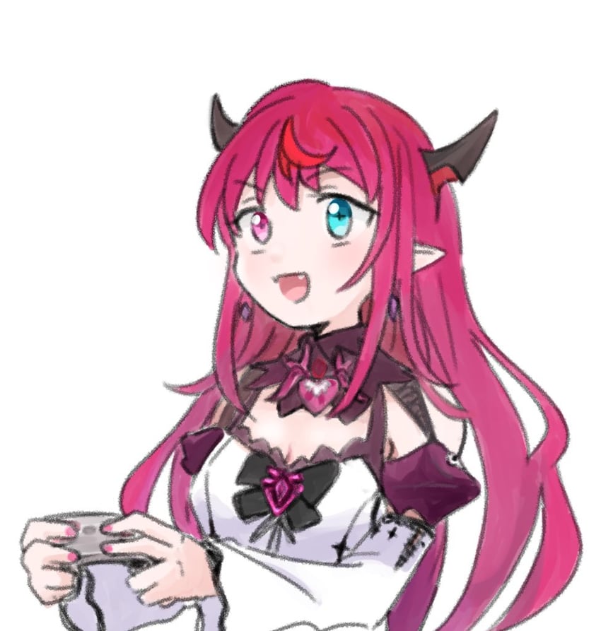 irys (hololive and 1 more) drawn by bebeko_z