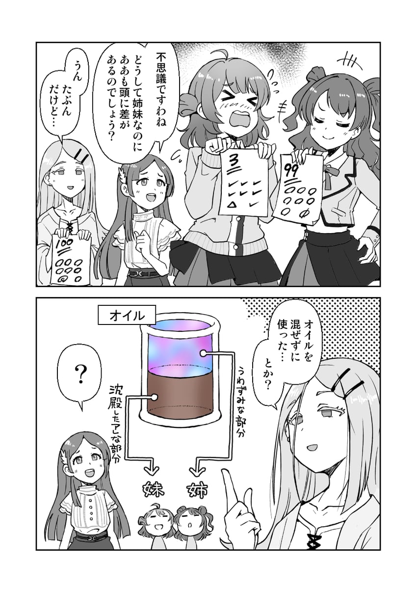 shinosawa hiro, hanami ume, hanami saki, and kuramoto china (idolmaster and 1 more) drawn by satomura_kyou