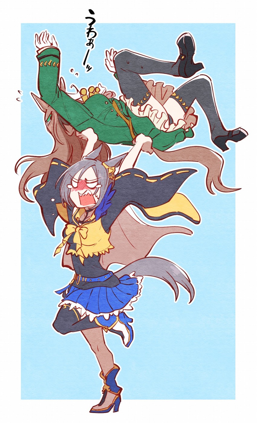 symboli rudolf and air groove (umamusume) drawn by takatsuki_nato