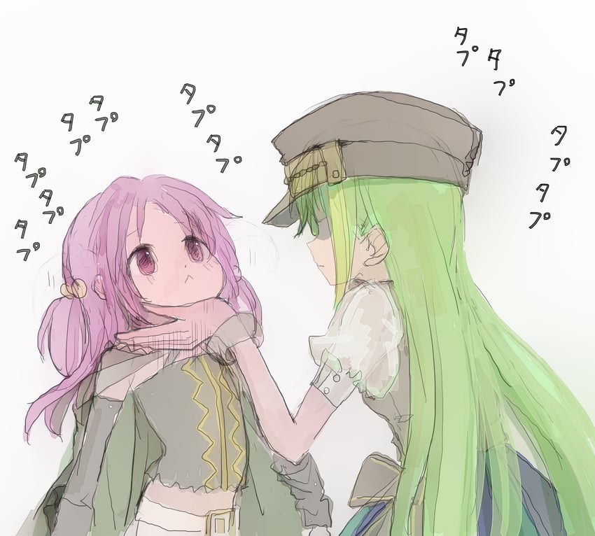 alina gray and misono karin (mahou shoujo madoka magica and 1 more) drawn by 86thunder