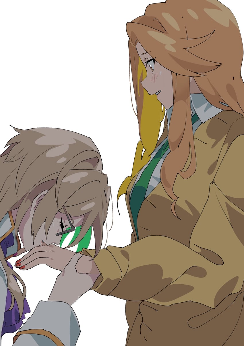 sumeragi amane and yayoi hina (pretty series and 1 more) drawn by tsujii_luki