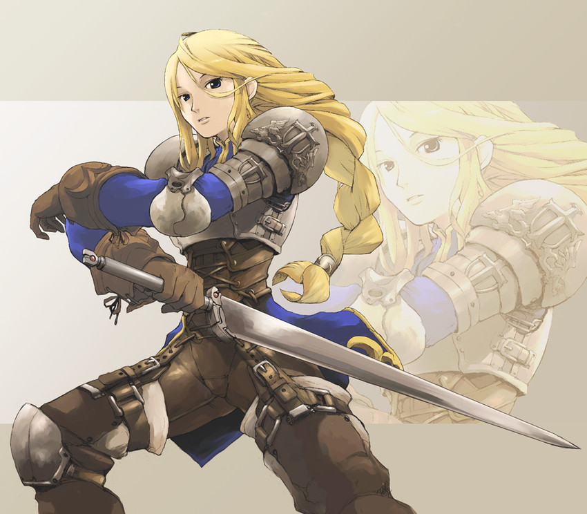agrias oaks (final fantasy and 1 more) drawn by pota_(nabrinko)