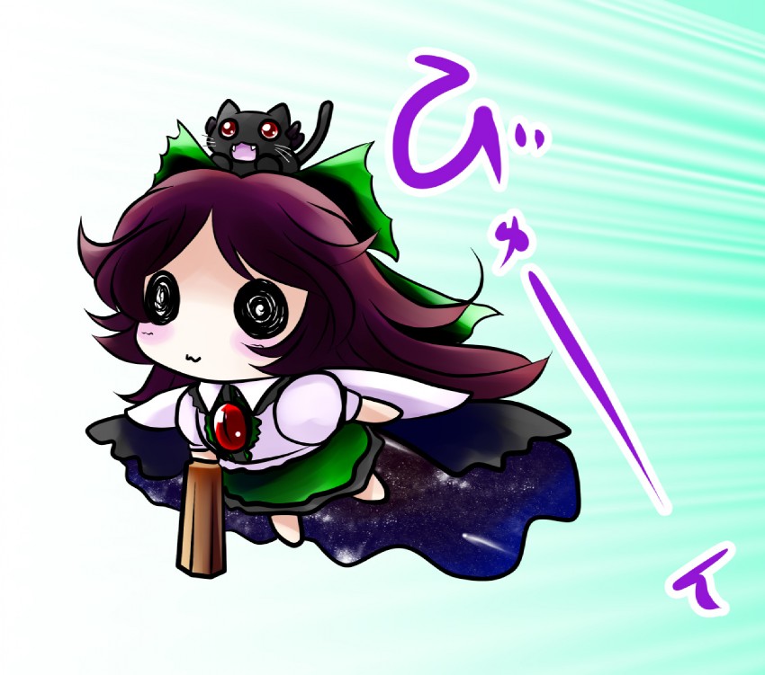 kaenbyou rin and reiuji utsuho (touhou) drawn by yume_shokunin