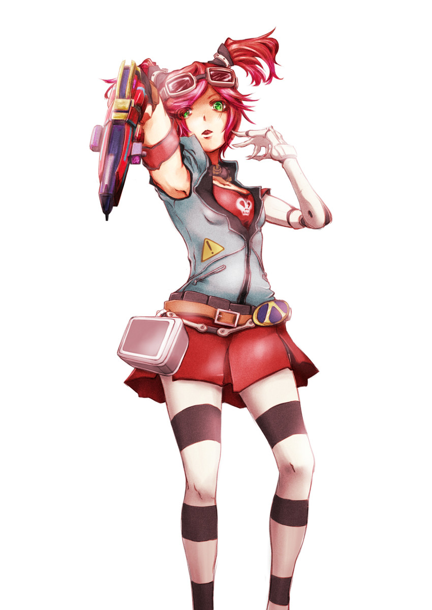 gaige (borderlands and 1 more) drawn by ark_ardjet_zoe