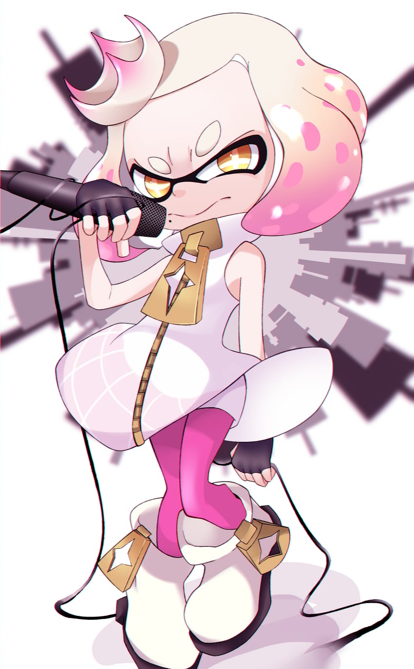 pearl (splatoon and 1 more) drawn by omnivore-kun_(pixiv92911323)