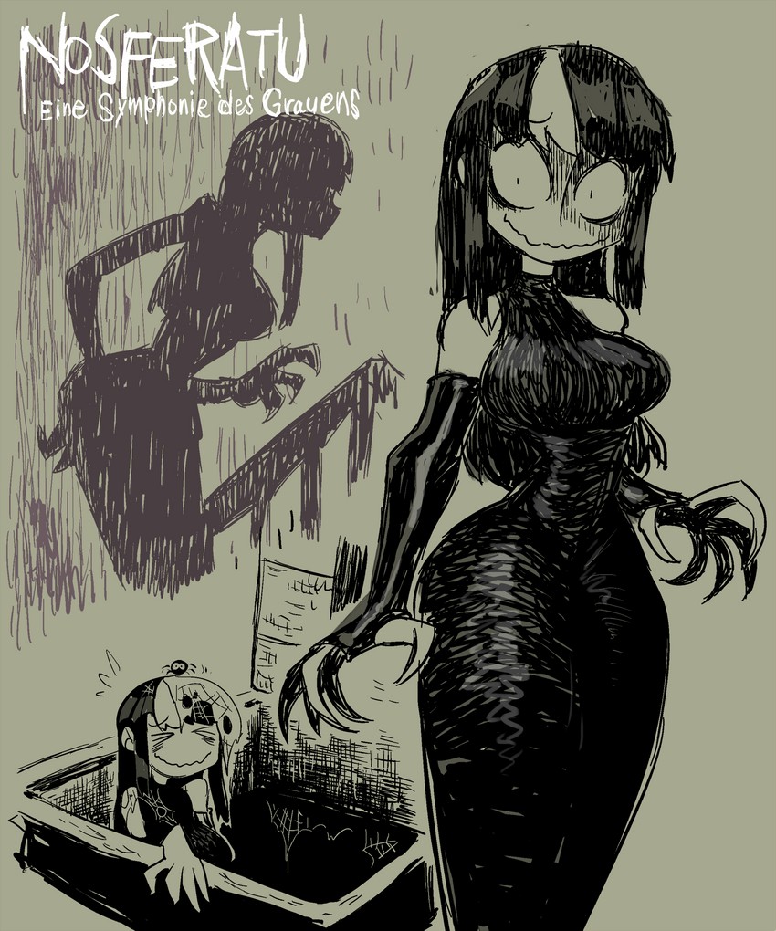 noss and count orlok (noss & zakuro and 1 more) drawn by rariatto_(ganguri)