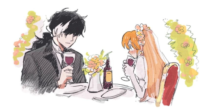 athena cykes and simon blackquill (ace attorney and 1 more) drawn by 79x_(ox79xo)