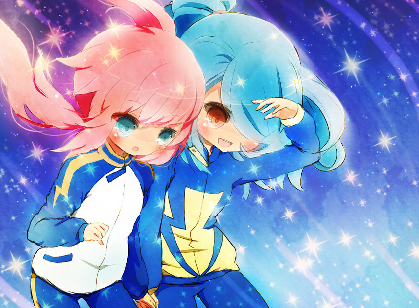 kirino ranmaru and kazemaru ichirouta (inazuma eleven and 1 more) drawn by yoshida_(nono_ko)
