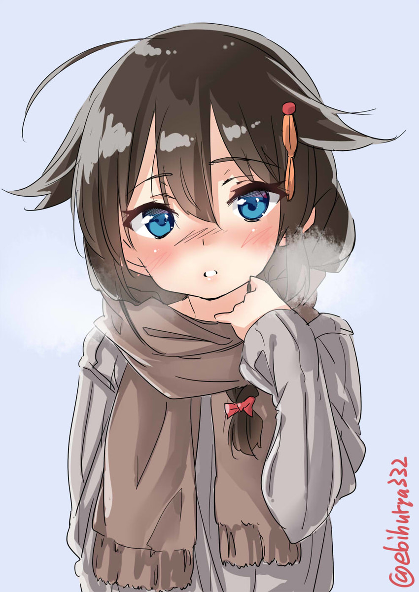 shigure and shigure kai ni (kantai collection) drawn by ebifurya