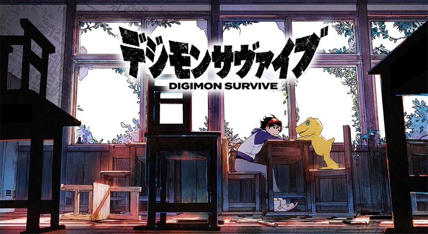 agumon and momotsuka takuma (digimon and 1 more) drawn by ukumo_uichi