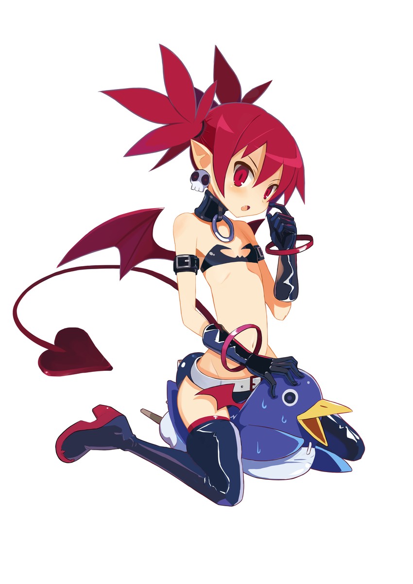 etna and prinny (disgaea and 1 more) drawn by tyasuzu