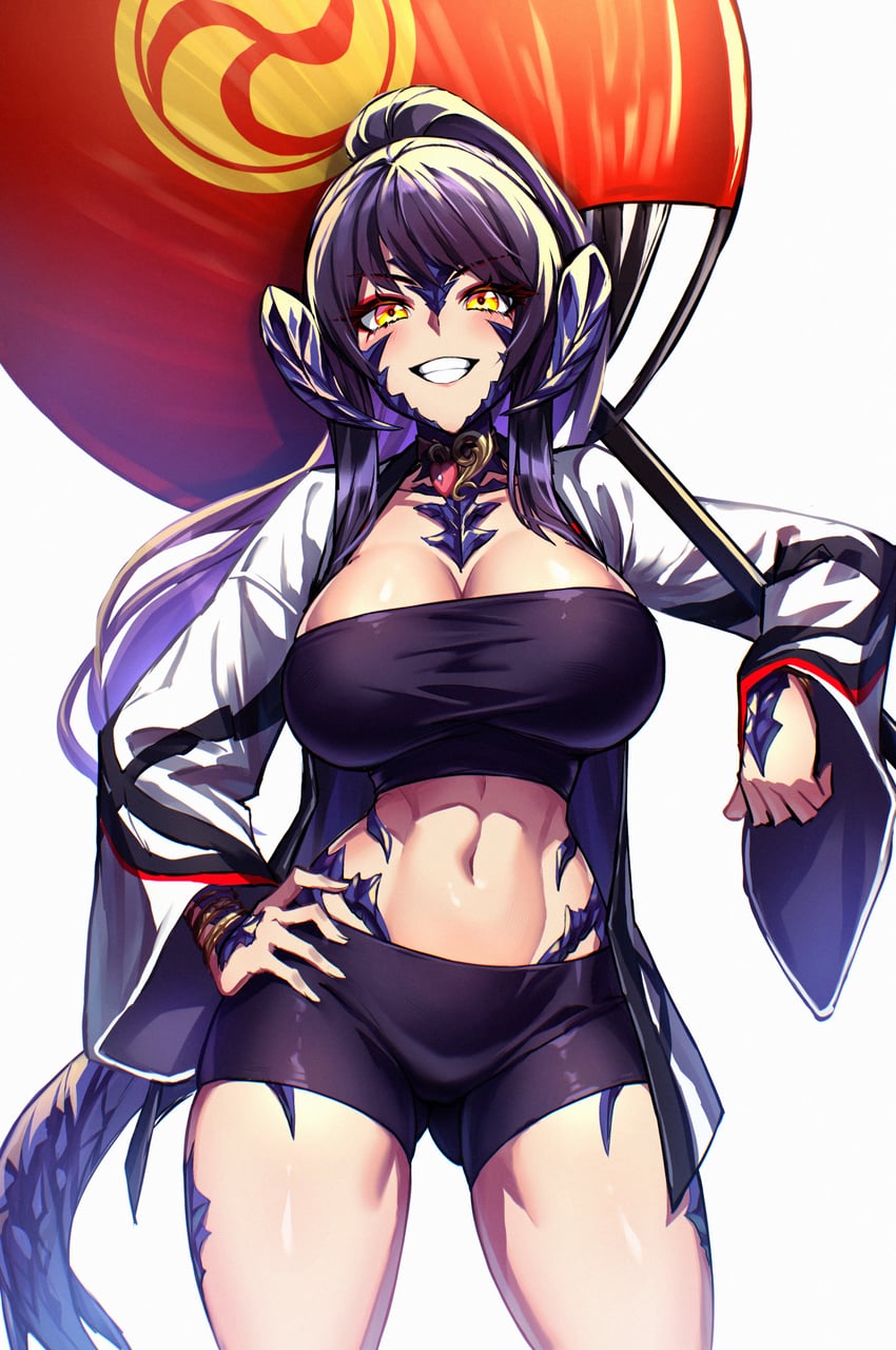 warrior of light and sapphira nyx (original and 2 more) drawn by samael_(5211)