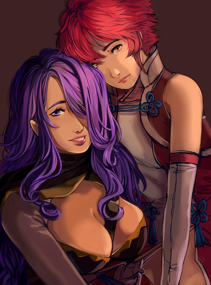 camilla and hinoka (fire emblem and 1 more) drawn by yusaname