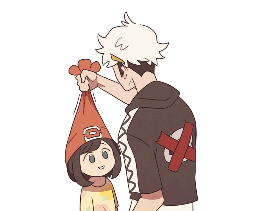 selene and guzma (pokemon and 1 more) drawn by ssalbulre