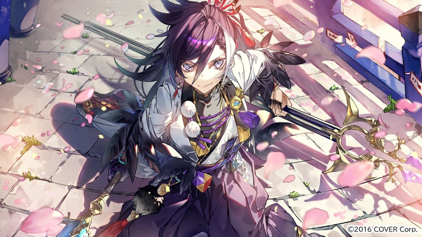 banzoin hakka (holostars and 1 more) drawn by mura_karuki