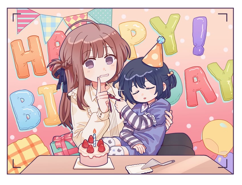 miyagi shiori and sendai hazuki (shuuniichido classmate wo kau hanashi)