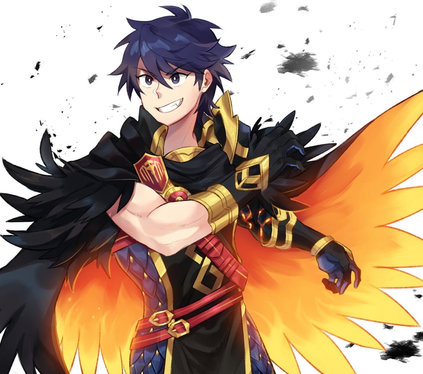 chrom (fire emblem and 2 more) drawn by koge_(natsub_bkoge)