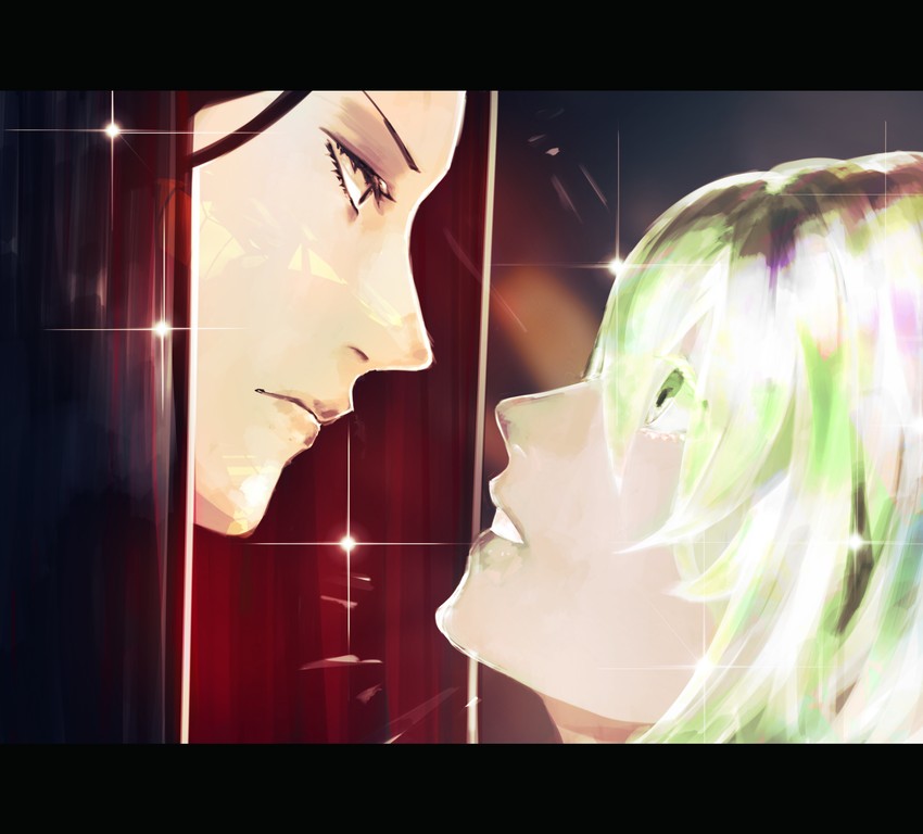 diamond and bort (houseki no kuni) drawn by rin_(suzukasuteradx)