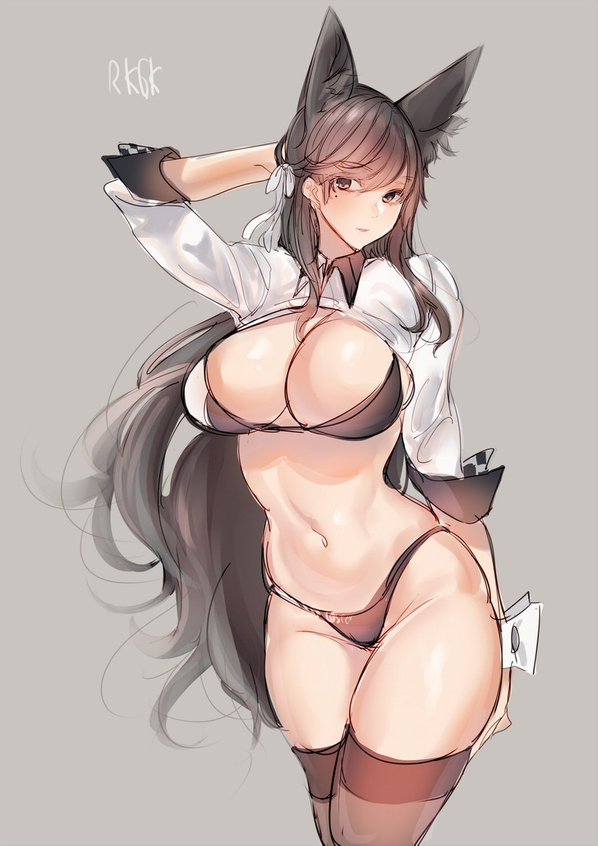 atago (azur lane) drawn by amane_ruri