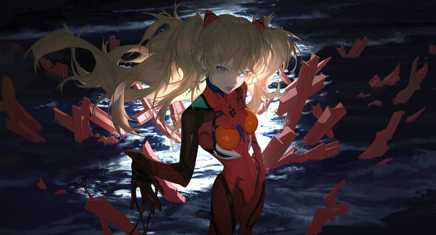 souryuu asuka langley (neon genesis evangelion and 2 more) drawn by atomicxx