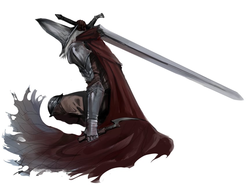abyss watcher (dark souls and 1 more) drawn by dokomon