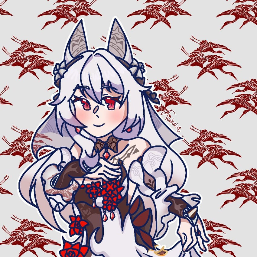 theresa apocalypse (original and 2 more) drawn by texhei.q