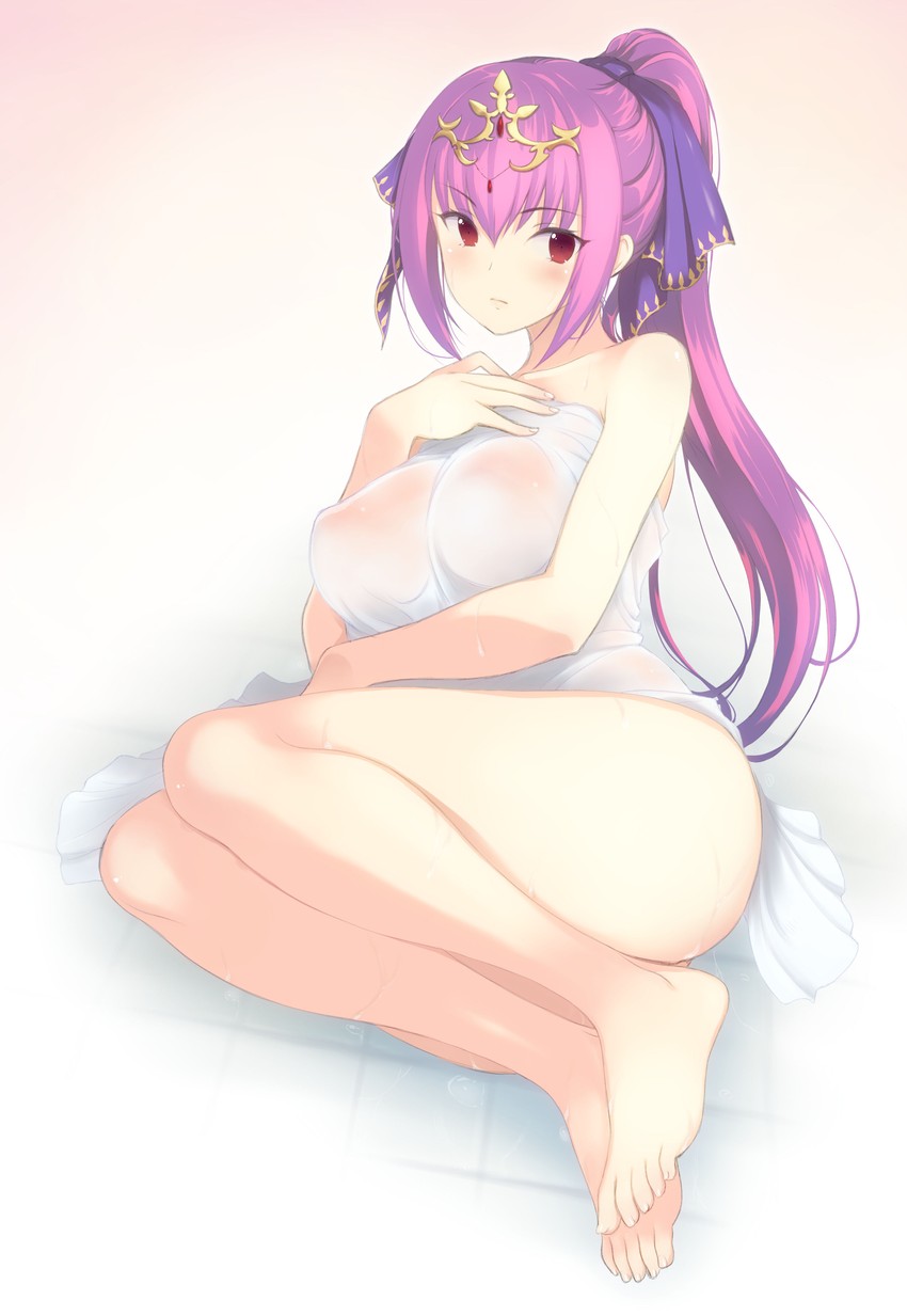 scathach and scathach skadi (fate and 1 more) drawn by 3yuki