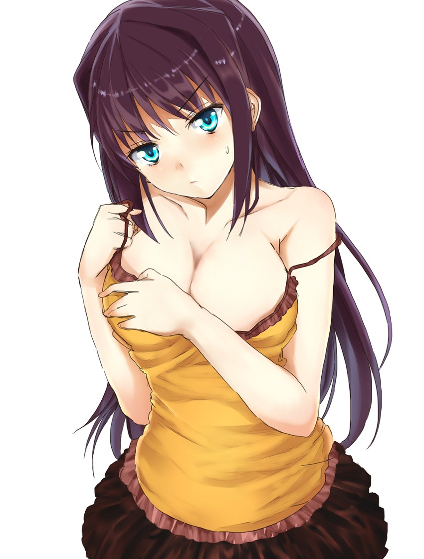 aozaki aoko (tsukihime and 1 more) drawn by haruyuki_(yukichasoba)
