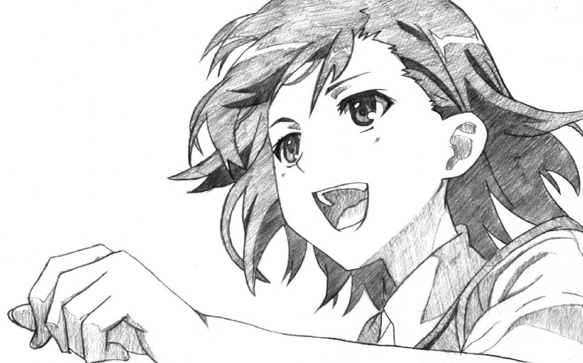misaka mikoto (toaru majutsu no index and 1 more) drawn by yanagi_ryuu