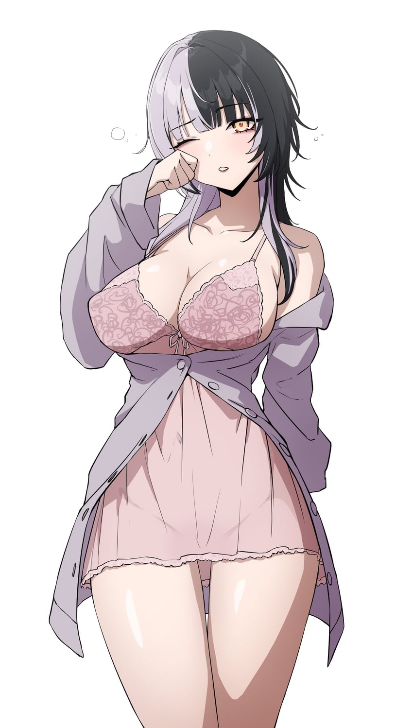 shiori novella (hololive and 1 more) drawn by daydarion